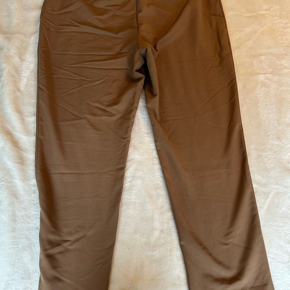 Brown Dress Pants with gold accent - Picture 3 of 3